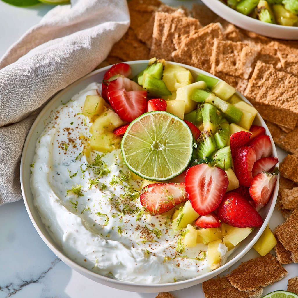 Key Lime Pie Fruit Dip