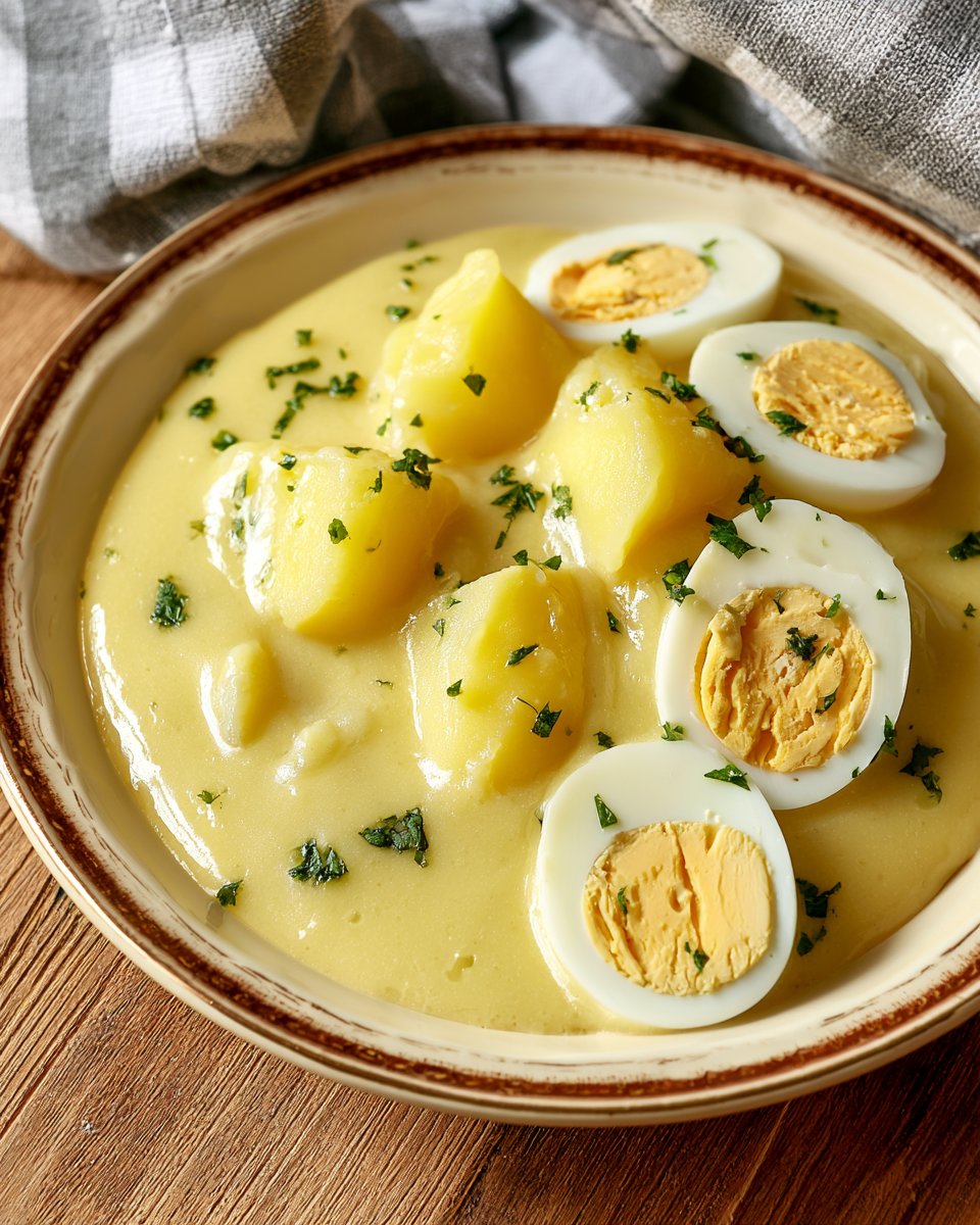 Eier in Senfsauce