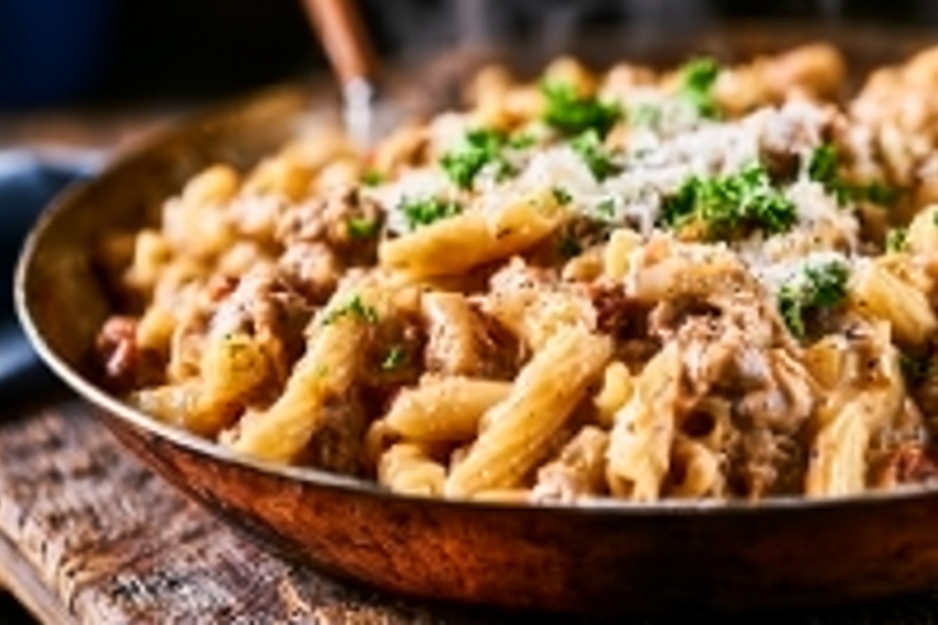 Cheeseburger Pasta