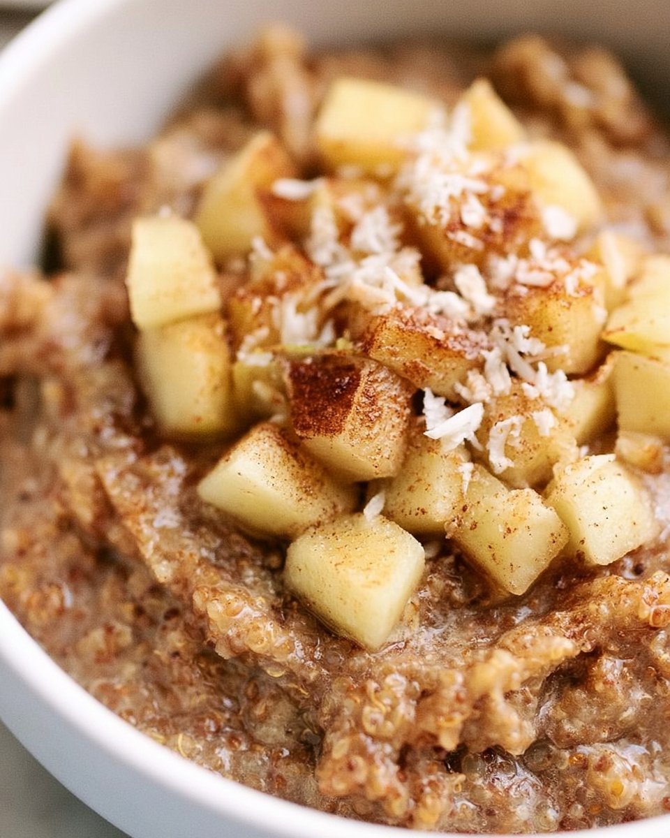 Healthy Quinoa Apple Breakfast