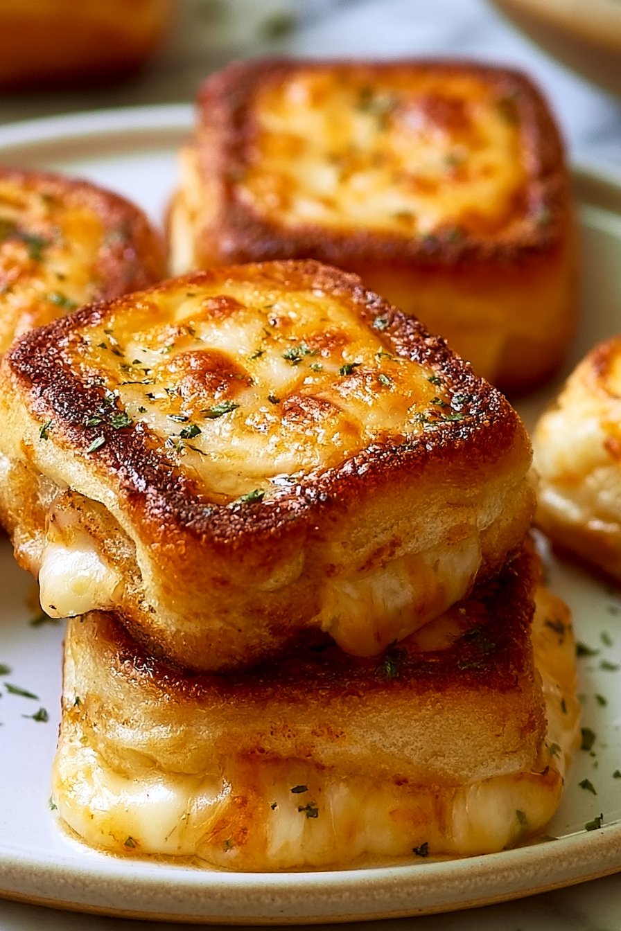 Mini Grilled Cheese Hawaiian Rolls
