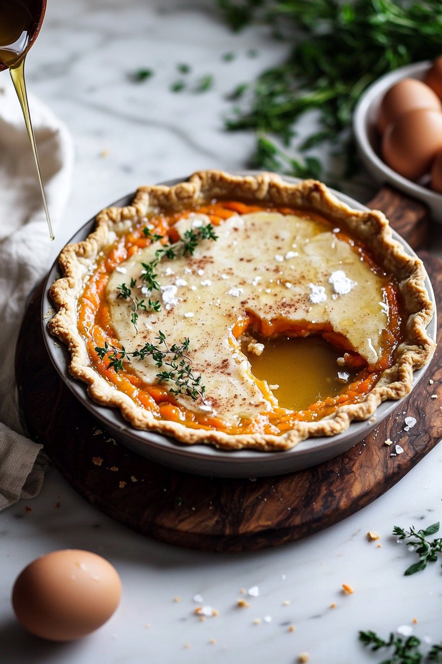 Honey Carrot Pie