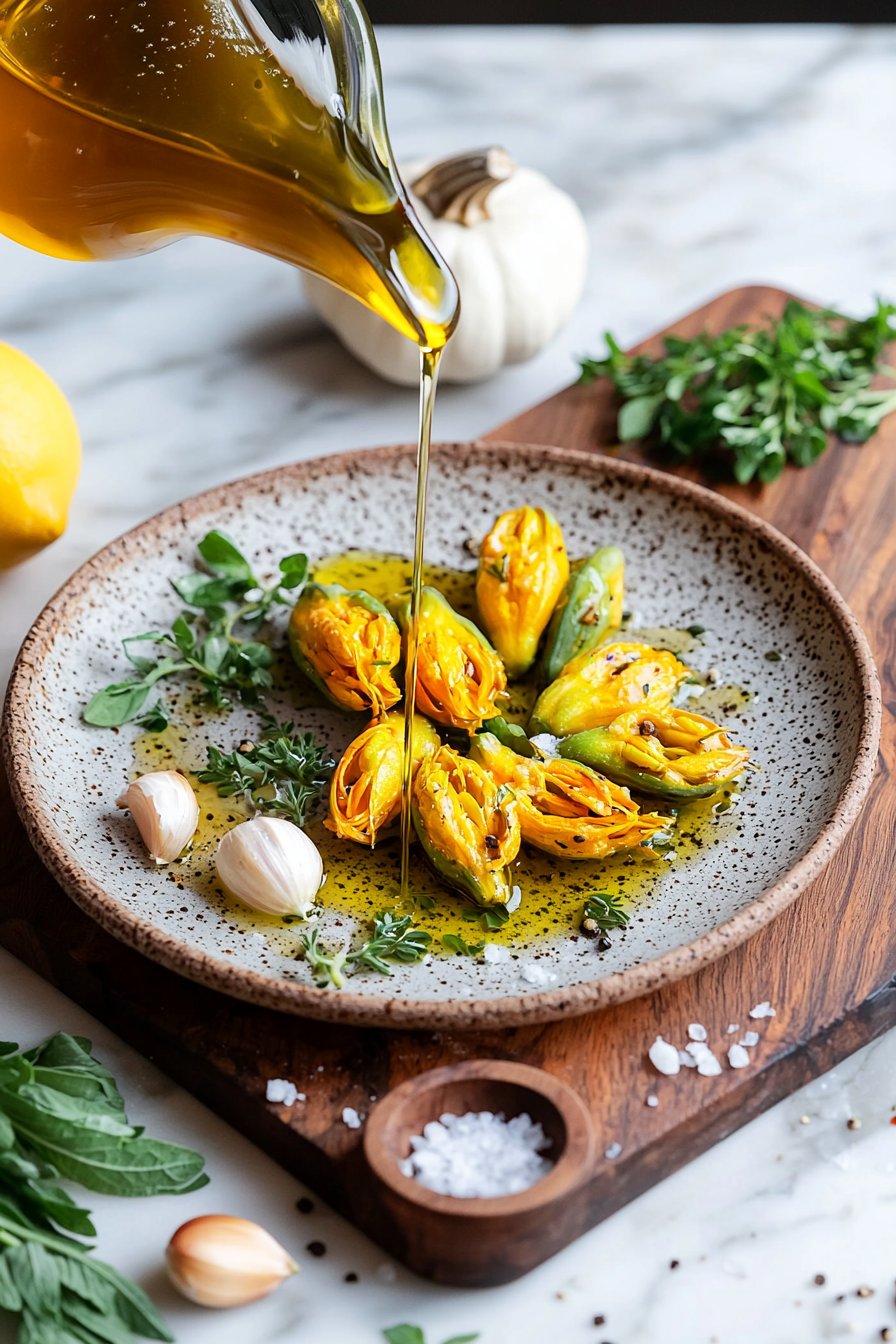 Healthy Pumpkin Blossoms