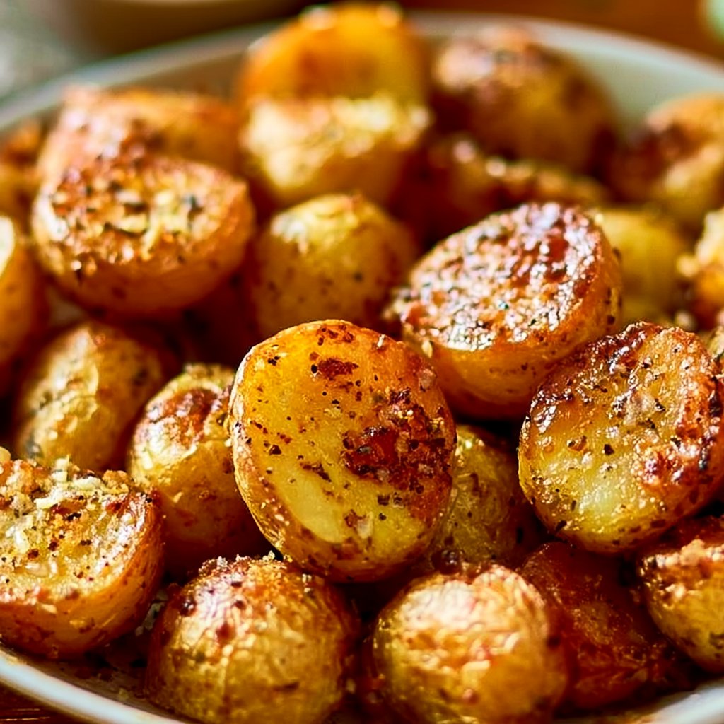 Crispy Oven Roasted Baby Potatoes