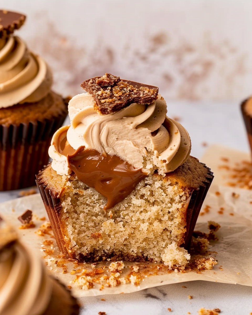 Cookie Butter Cupcakes