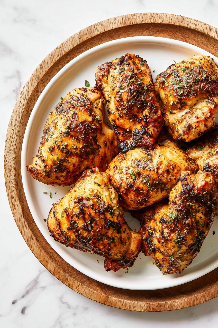 Oven Baked Chicken Thighs 1 Oven Baked Chicken Thighs