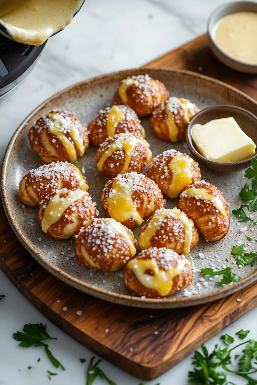 Pretzel Bites in the Air Fryer