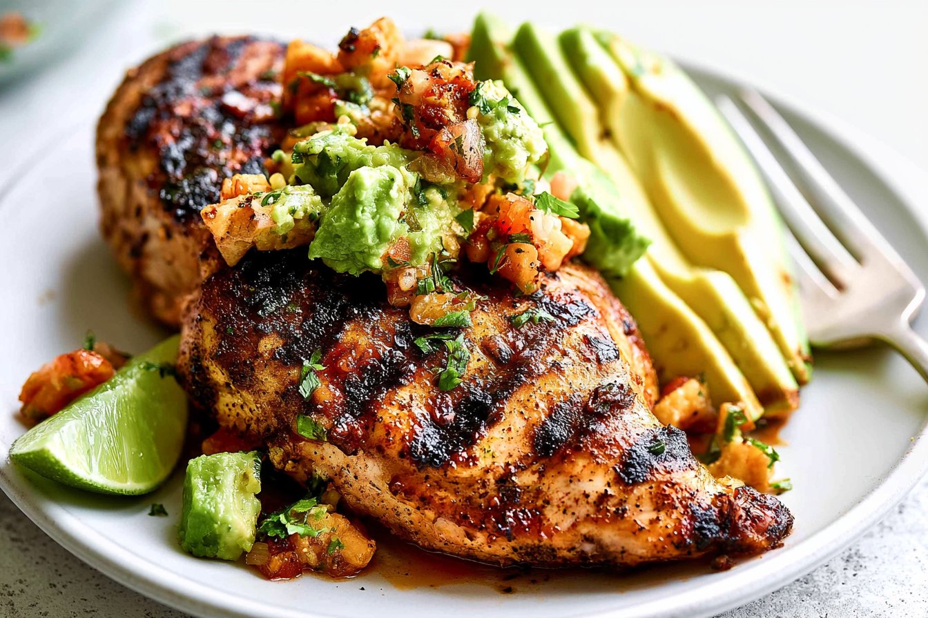 Fiesta Lime Chicken with Avocado