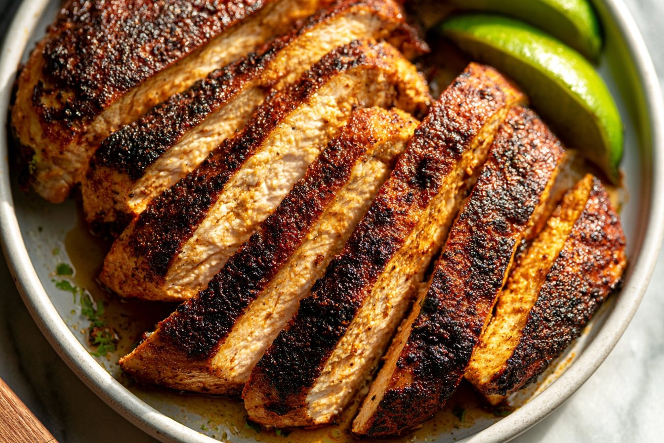 Simple Blackened Chicken