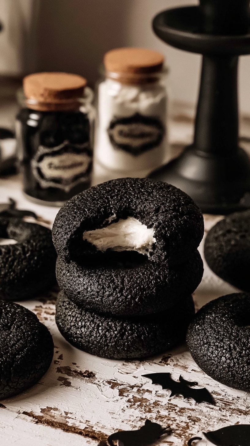 Black Velvet Cheesecake Cookies
