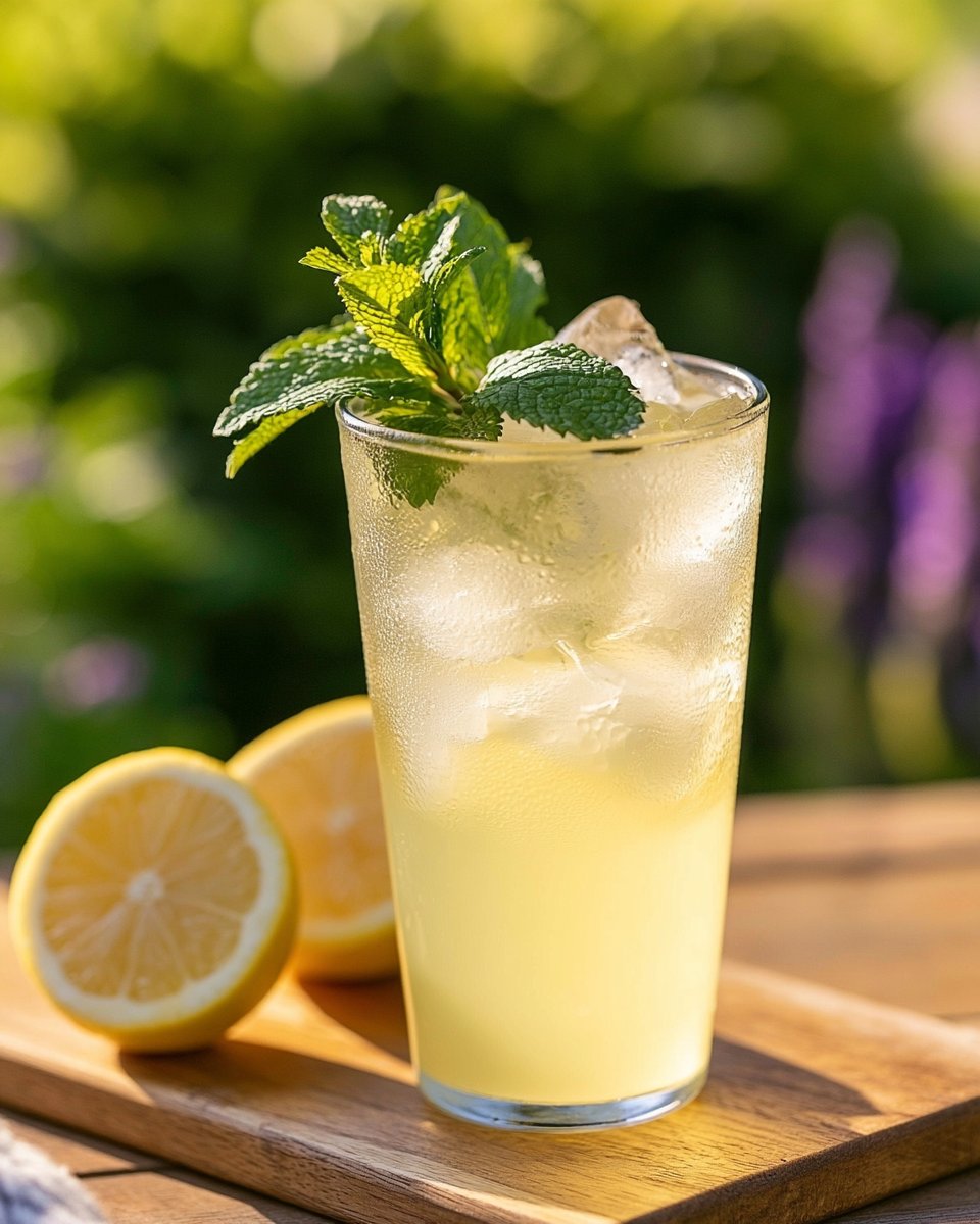 Lavender Mint Meyer Lemonade