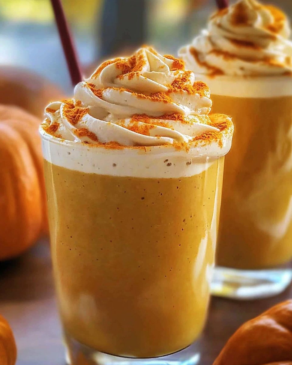 Pumpkin Milkshakes