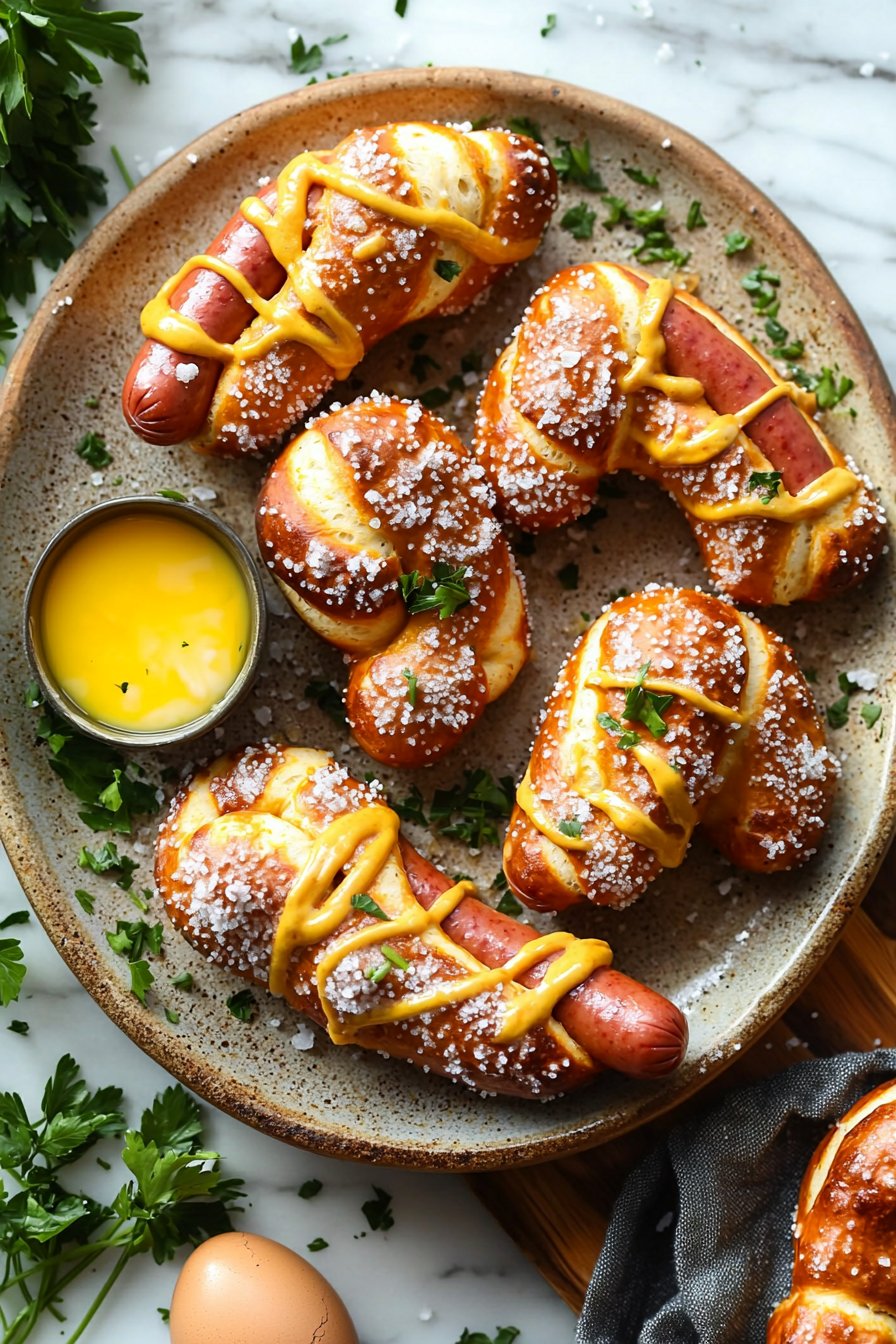 Pretzel Dogs