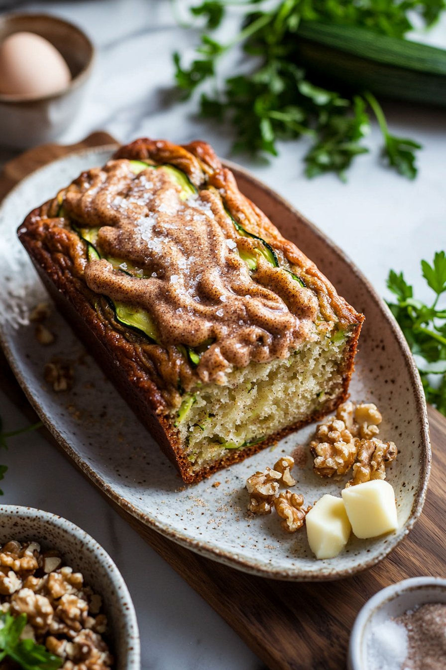 Cinnamon Swirl Zucchini Bread