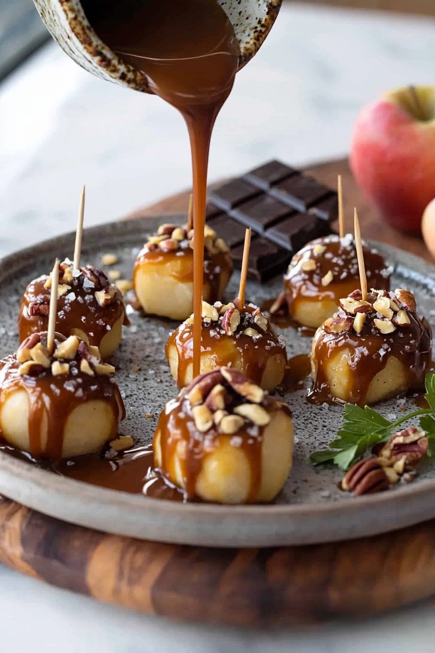 Caramel Apple Bites