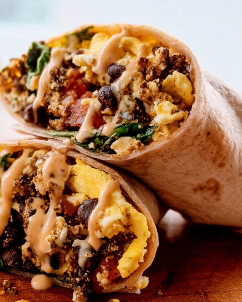 Protein-Packed Morning Burrito