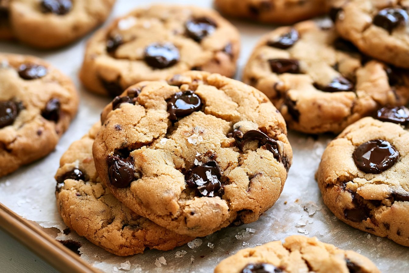 No Butter Chocolate Chip Cookies