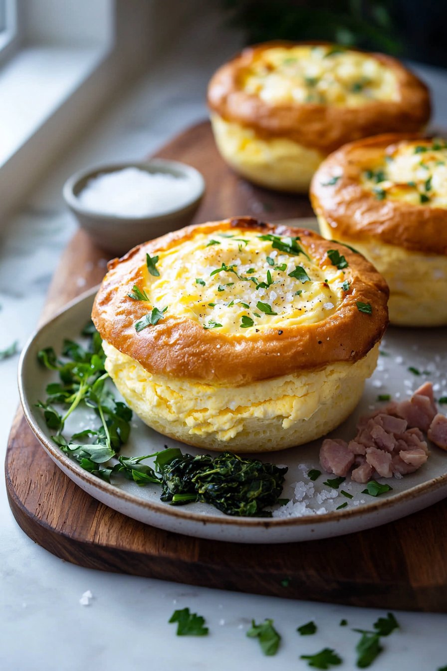 Copycat Panera Egg Soufflés