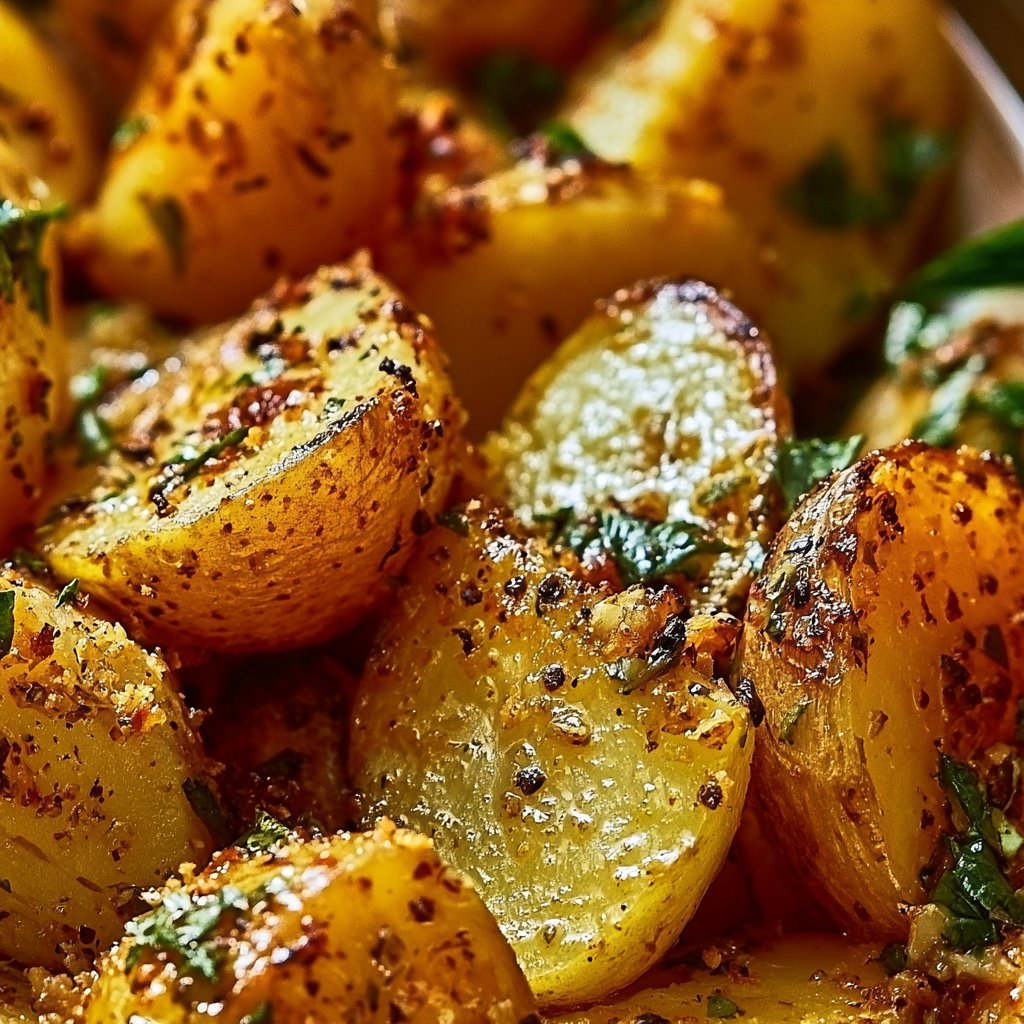 Easy Greek Lemon Potatoes