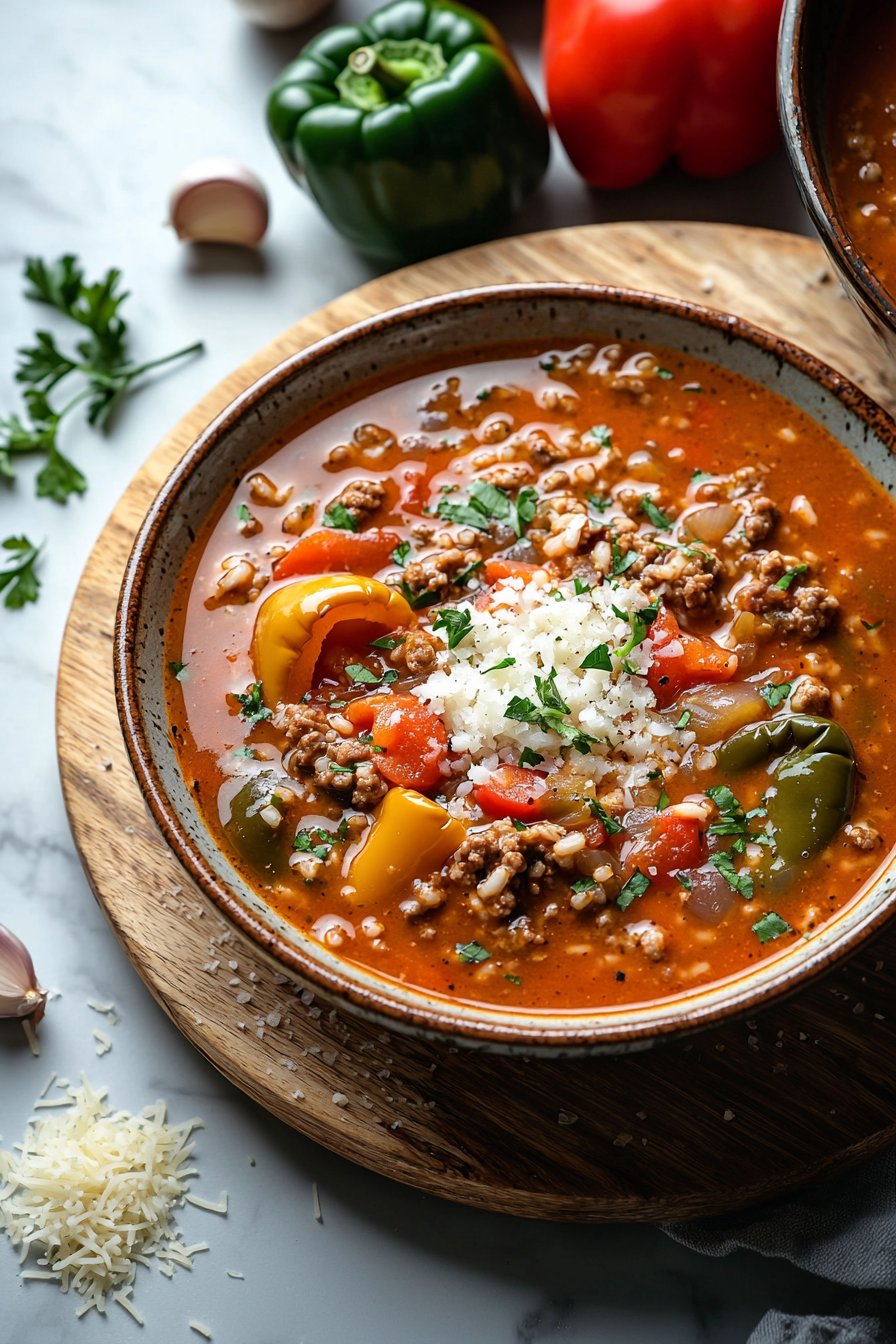 Stuffed Peppers Soup