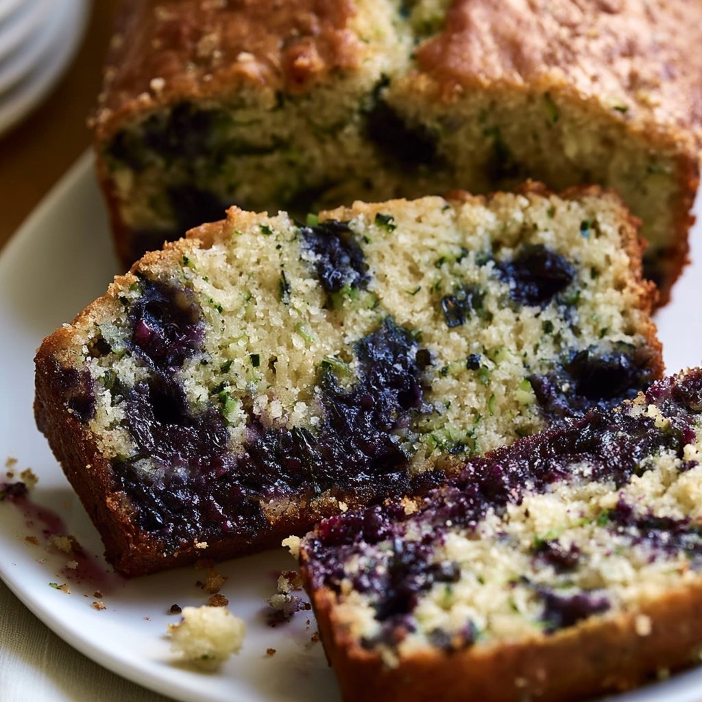 Blueberry Zucchini Bread