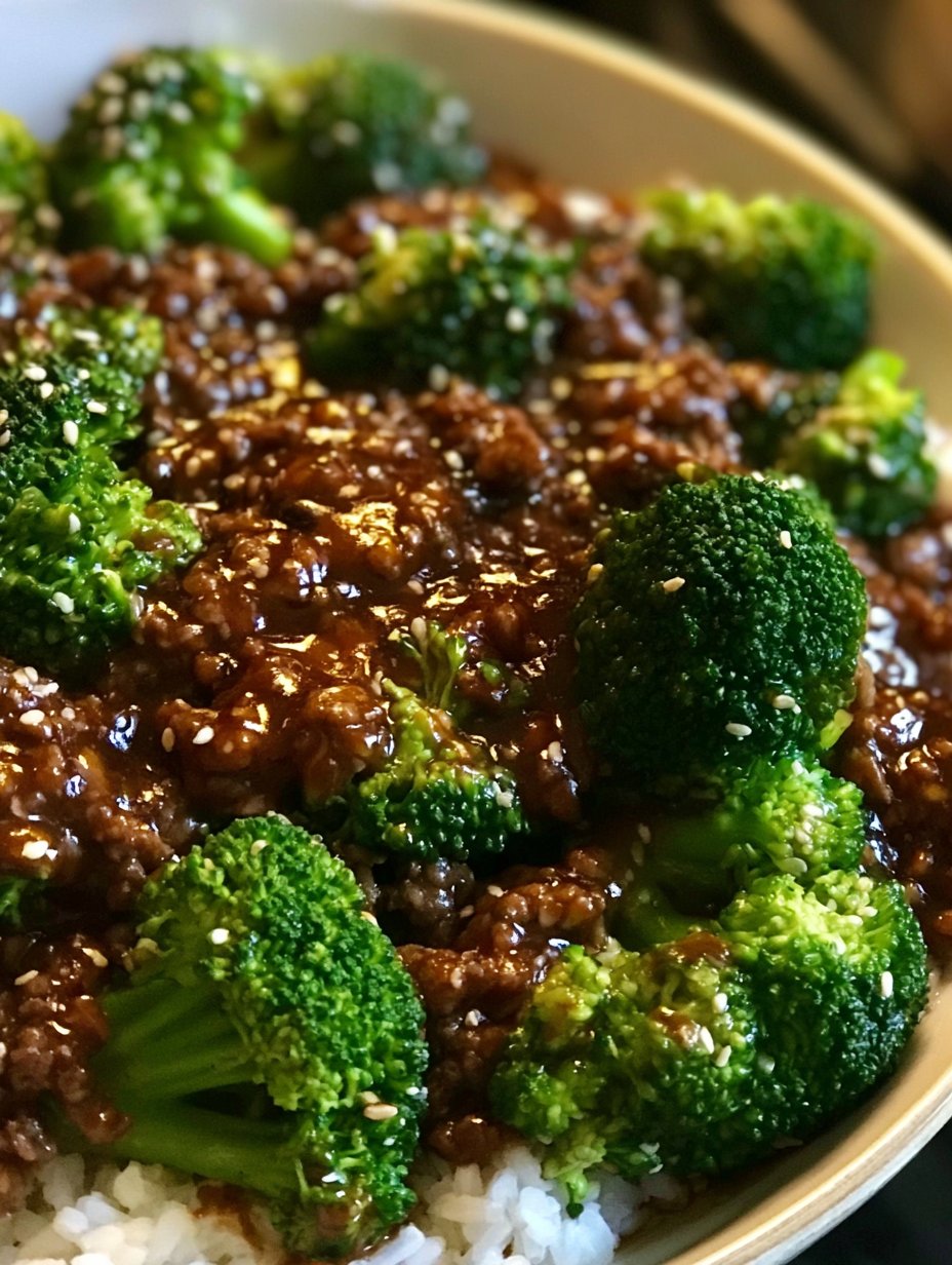 Receta de Carne Molida y Brócoli