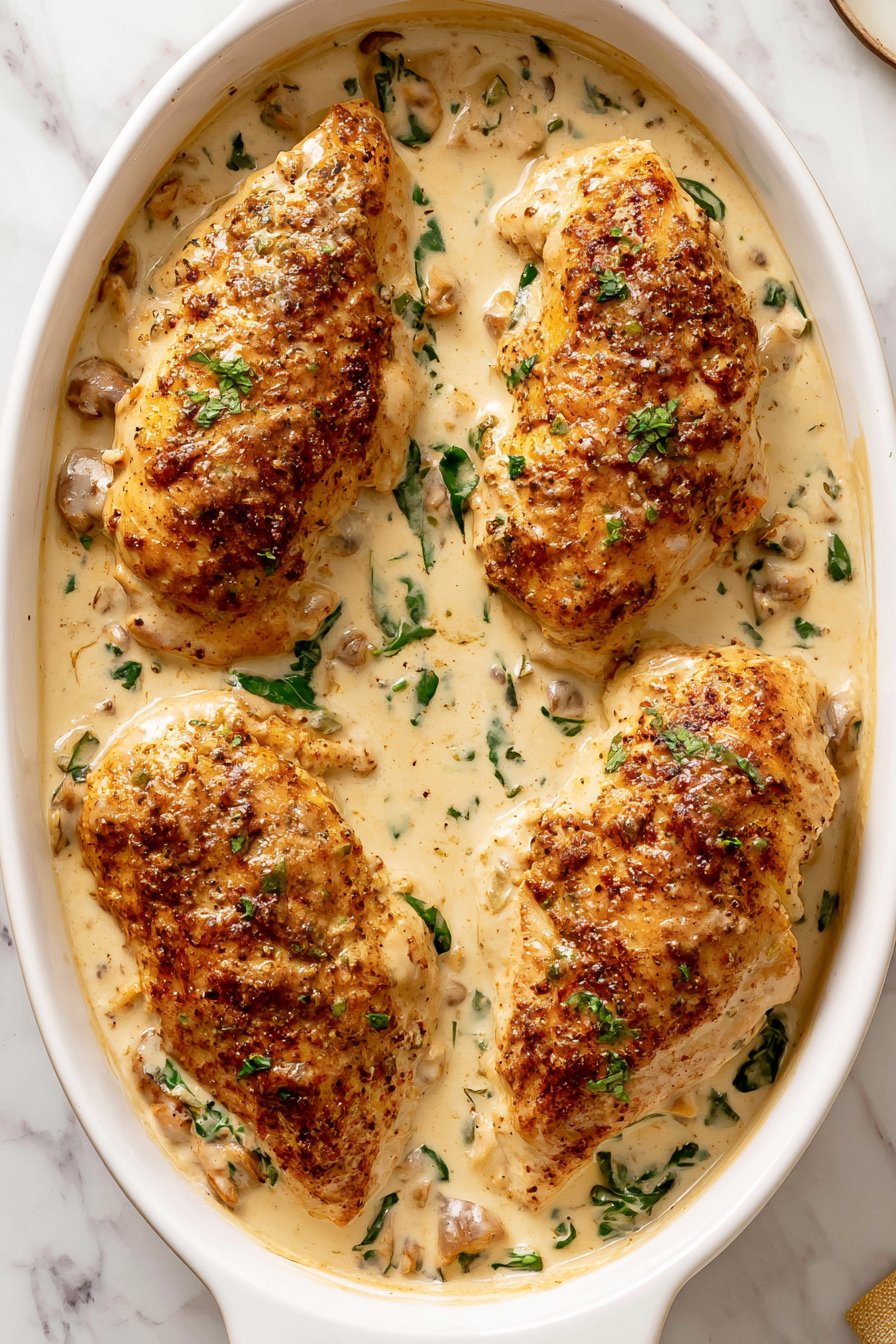 Tuscan Chicken Breast Recipe 1 Baked Tuscan Chicken Breast