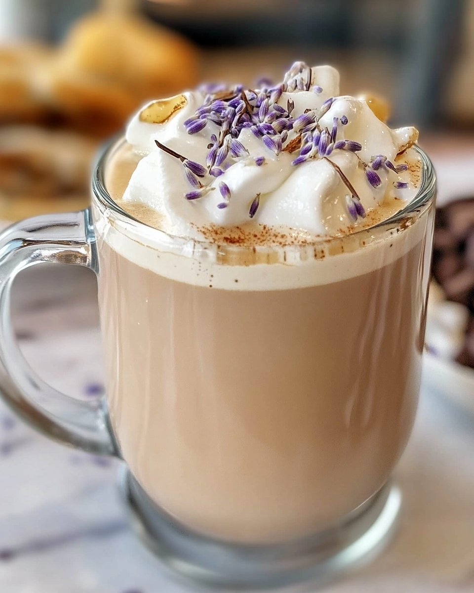 Lavender White Chocolate Mocha
