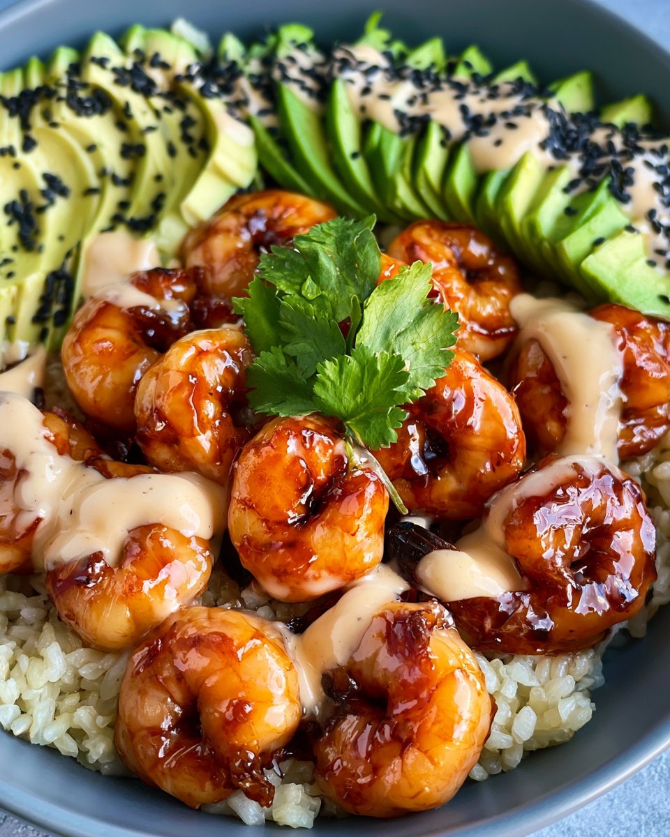 Shrimp Teriyaki Rice Bowls