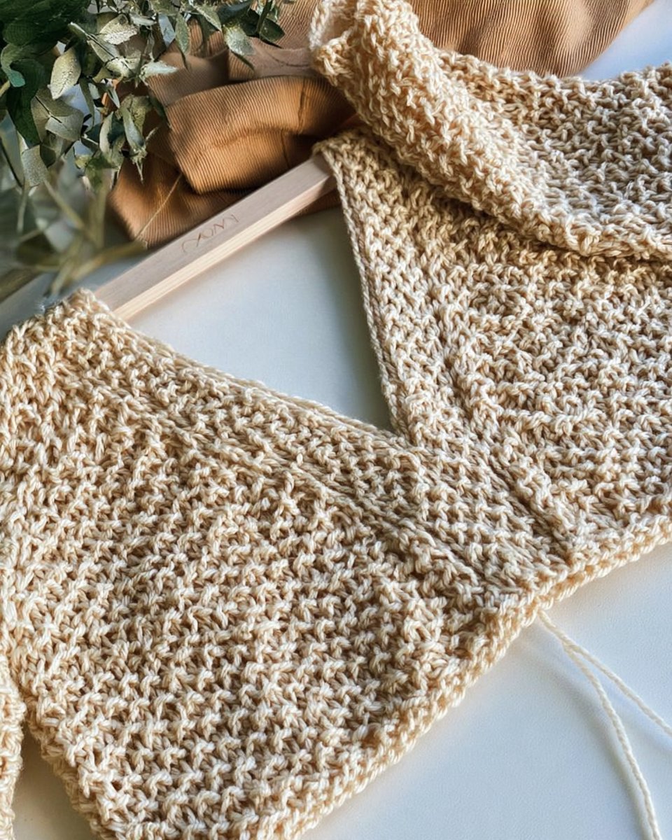 V-Stitch Cardigan Pattern