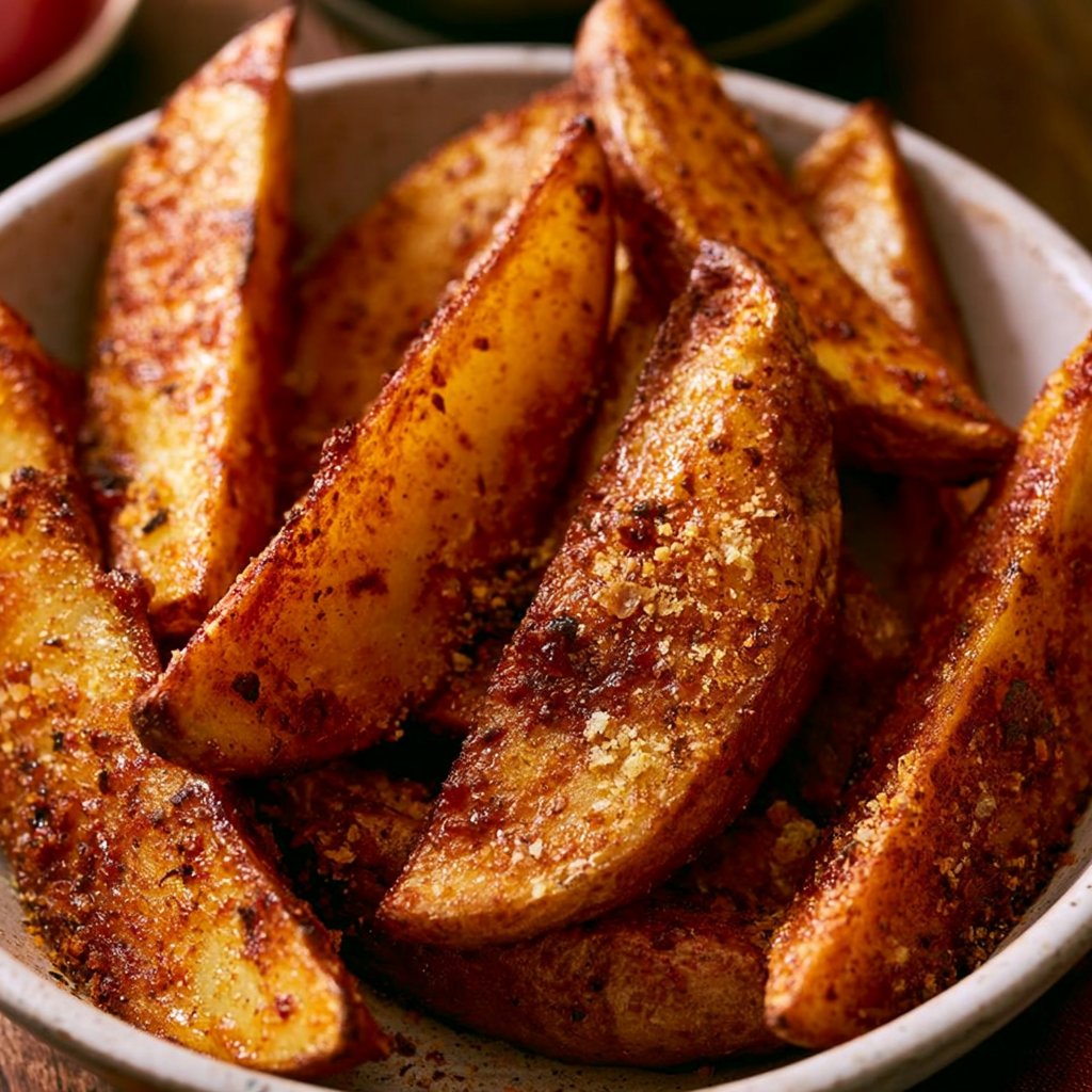 Crispy Oven-Baked Potato Wedges