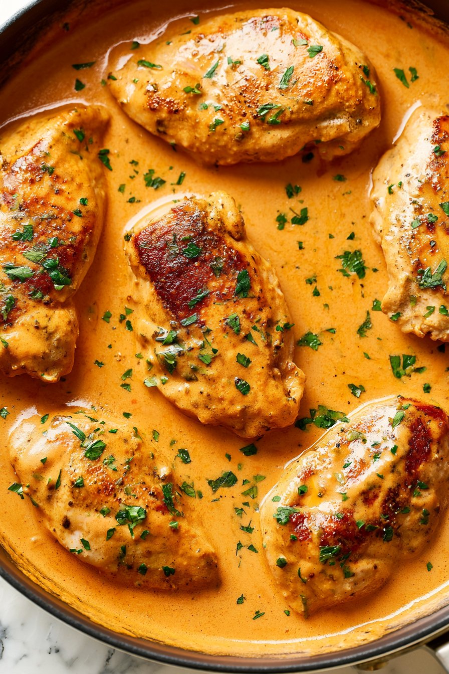 Creamy Chicken Breast Skillet