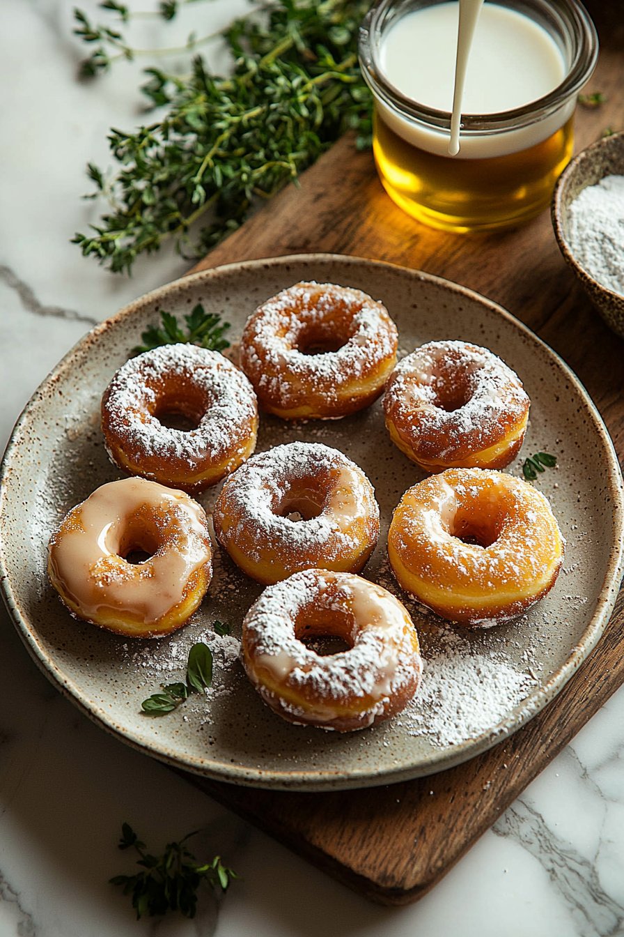 Glazed Donut Holes with 4 Ingredients