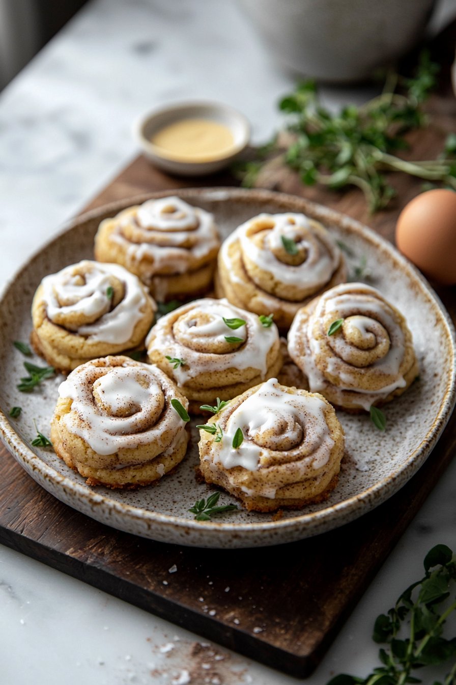 Soft Cinnamon Roll Cookies
