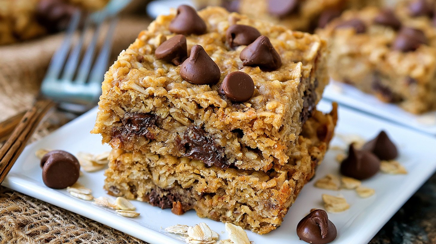 Oatmeal Chocolate Chip Bars
