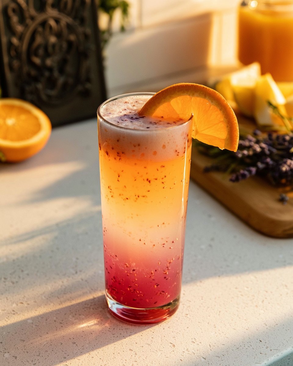 Lavender Citrus Sunrise