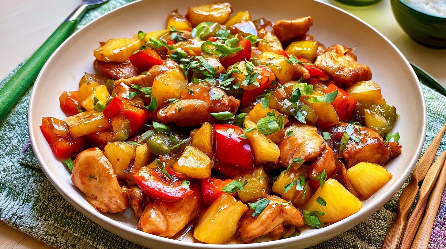 Easy Pineapple Chicken