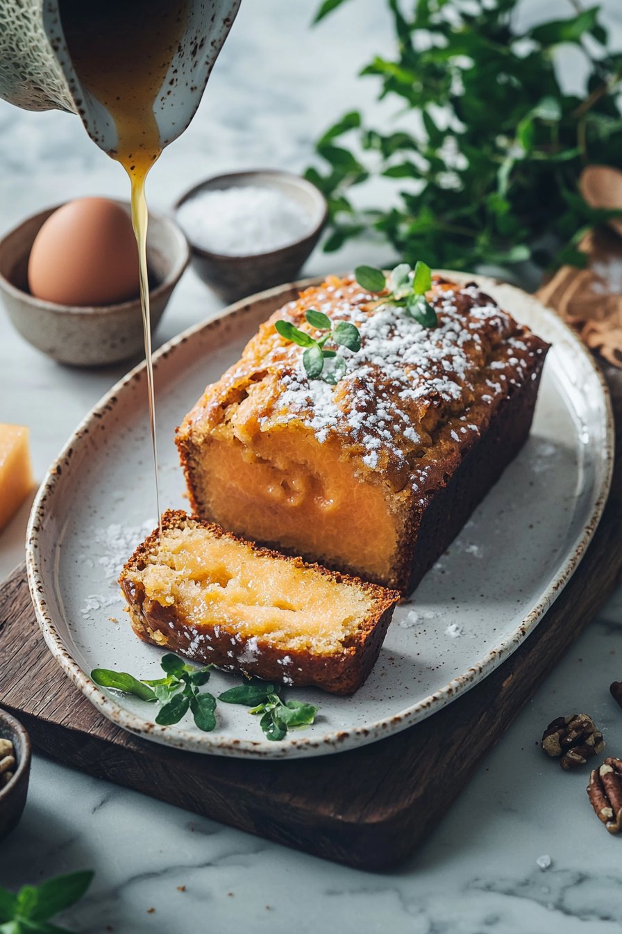Spiced Cantaloupe Bread