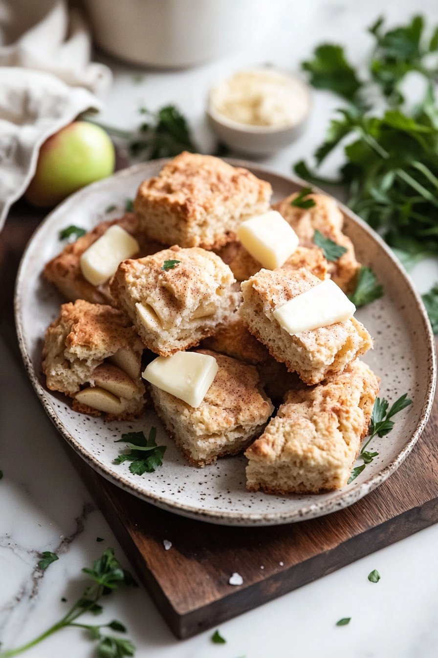 Apple Cinnamon Scones