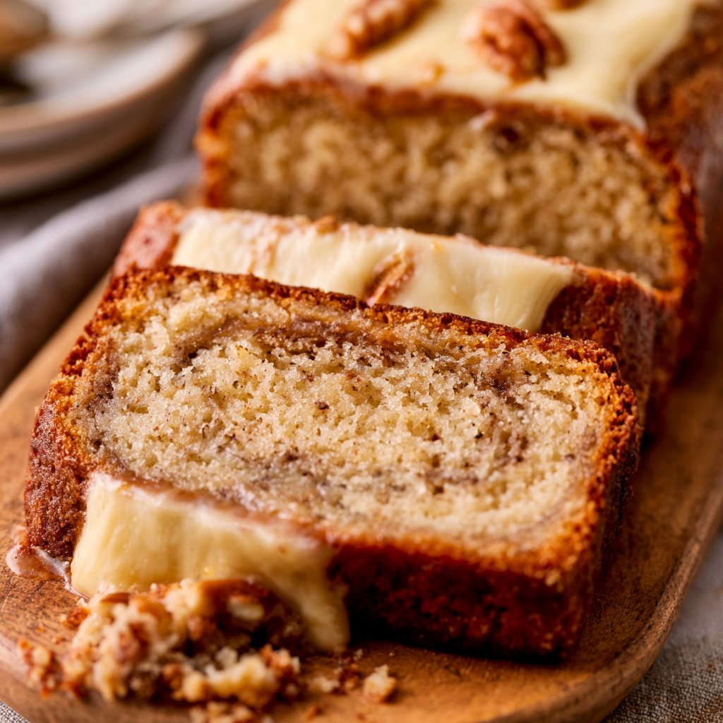 Cream Cheese Banana Bread