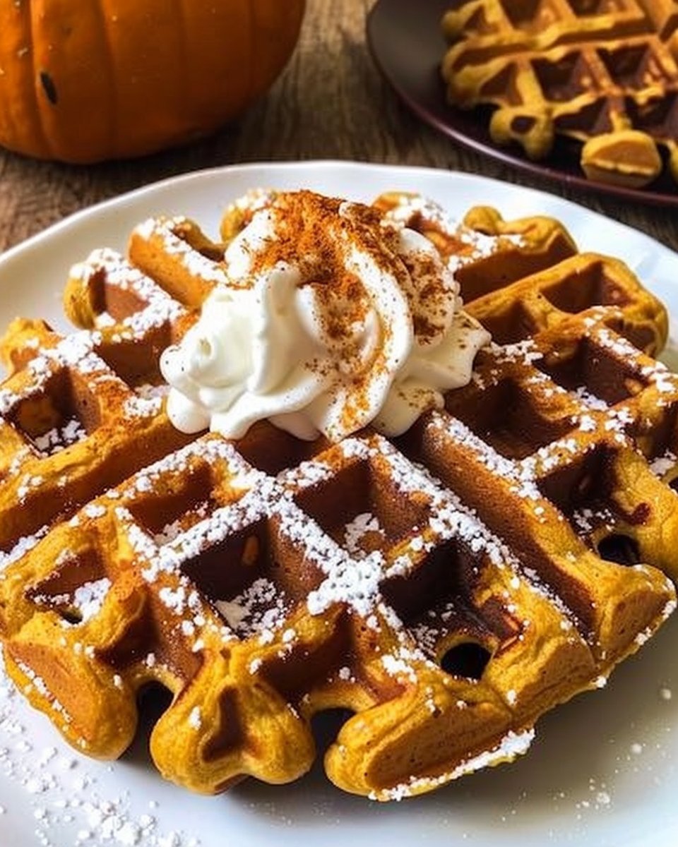 Pumpkin Waffles