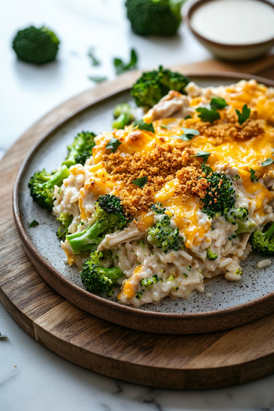 Chicken Broccoli Rice Casserole