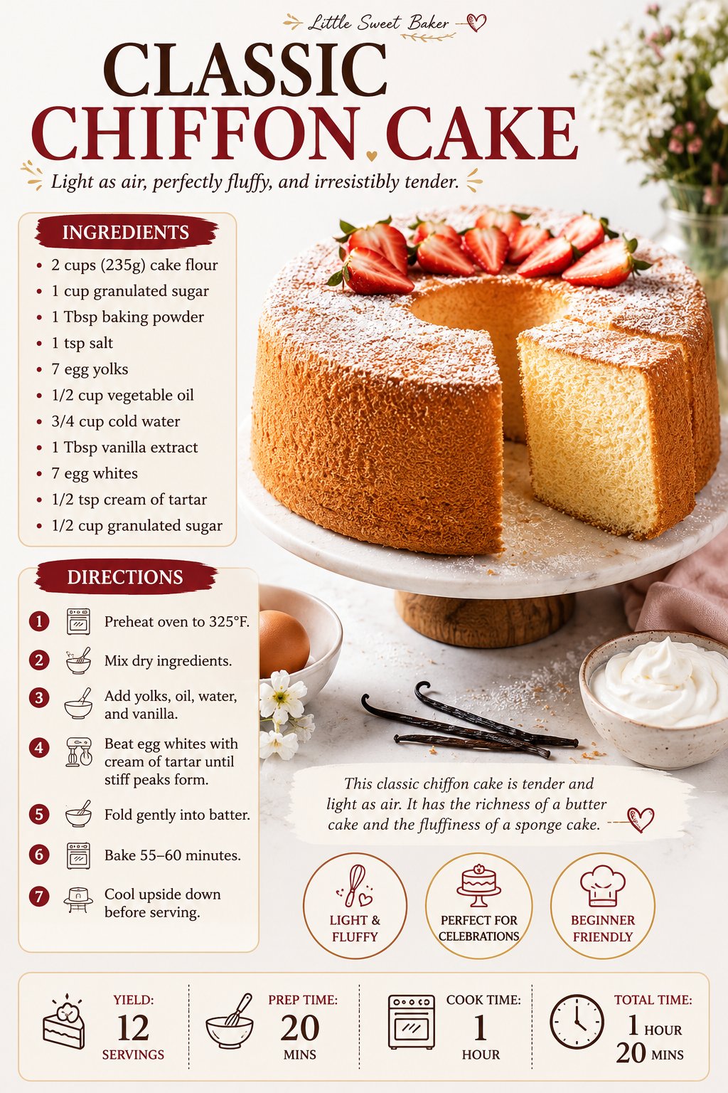 Best Chiffon Cake Recipe