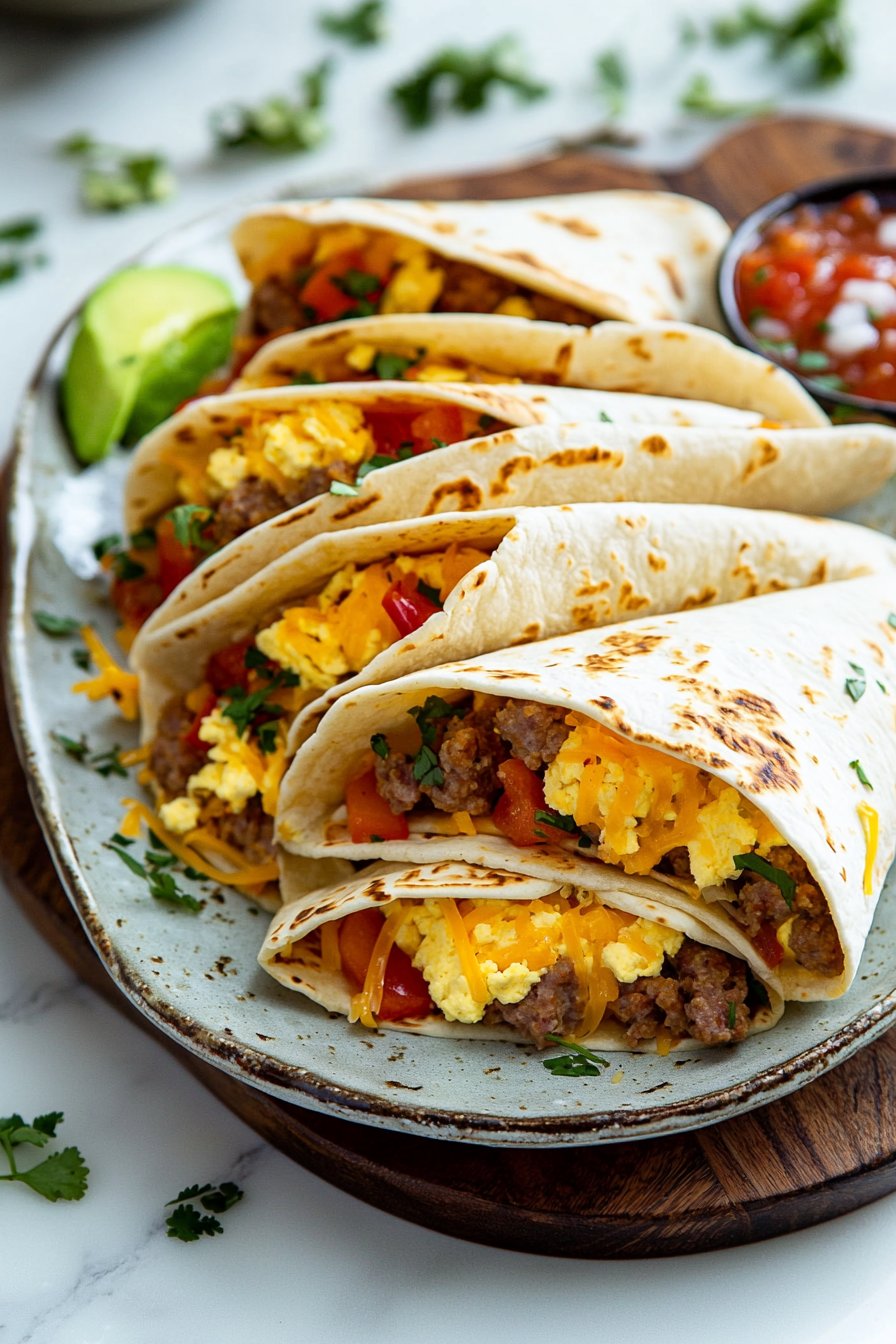 Breakfast Burrito Party