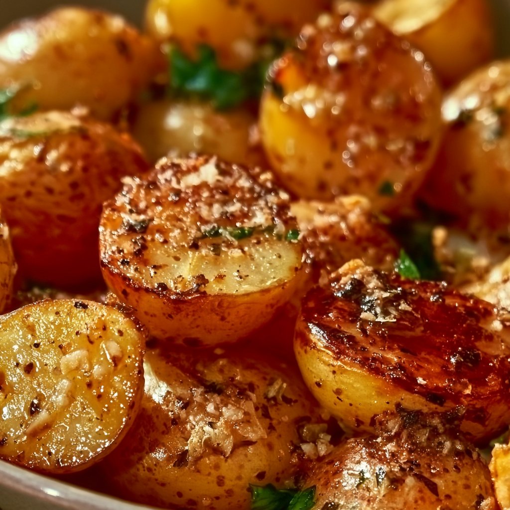 Crispy Roasted Baby Potatoes
