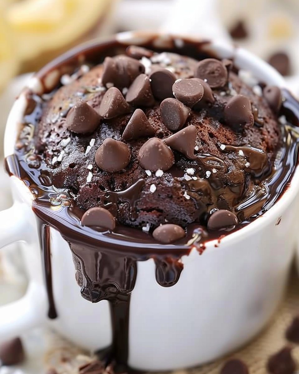 Chocolate Eggless Protein Mug Cake