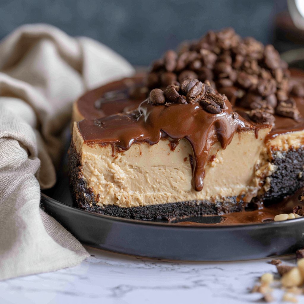 Coffee Cheesecake - the best espresso cheesecake!