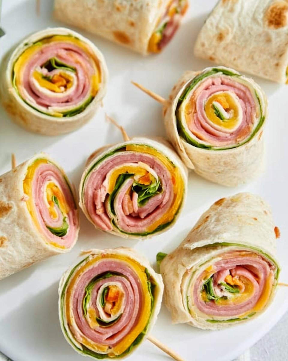 Ham and Cheese Pinwheels - A Kid-Pleasing Lunch!