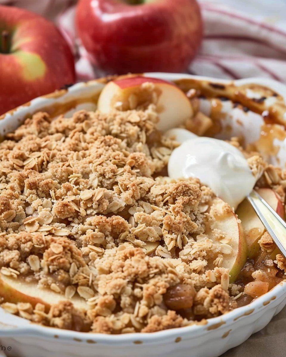 Simple Apple Crumble (Apple Crisp)
