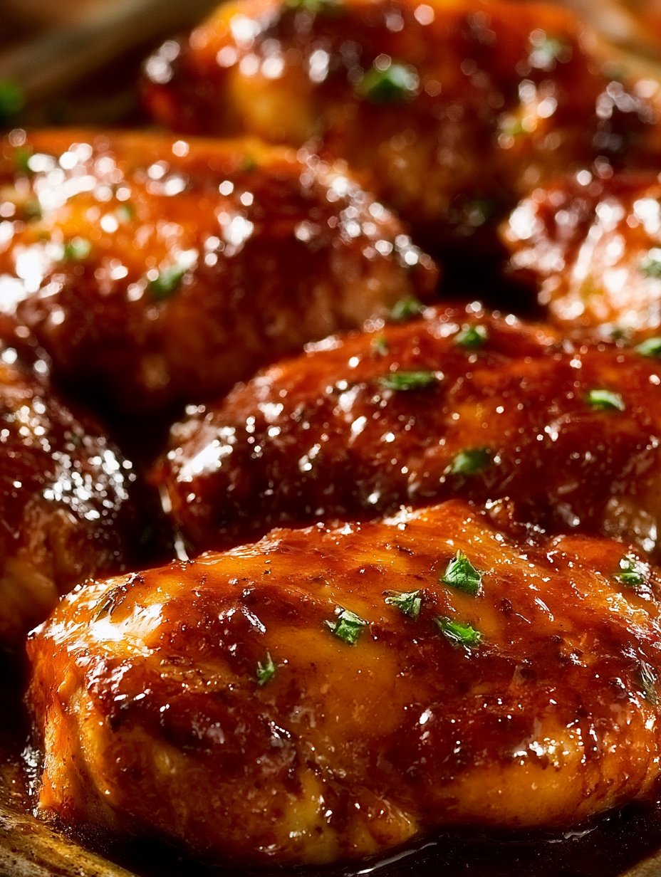Pechuga de Pollo con Miel y Ajo